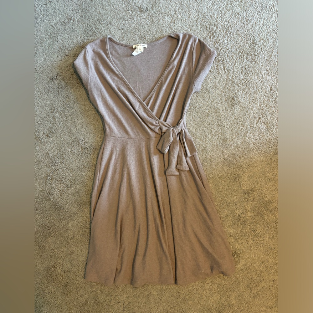 Faux wrap dress size small